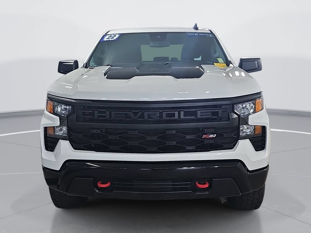 Certified 2022 Chevrolet Silverado 1500 Custom Trail Boss w/ LPO, Dark Essentials Package AWD/4WD image 10