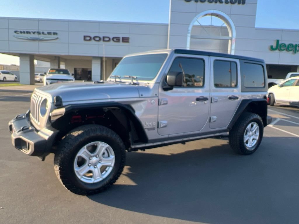 Used 2020 Jeep Wrangler Unlimited Sport S AWD/4WD image 2