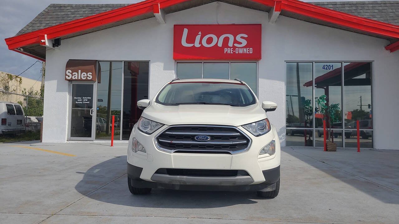 Used 2019 Ford EcoSport Titanium