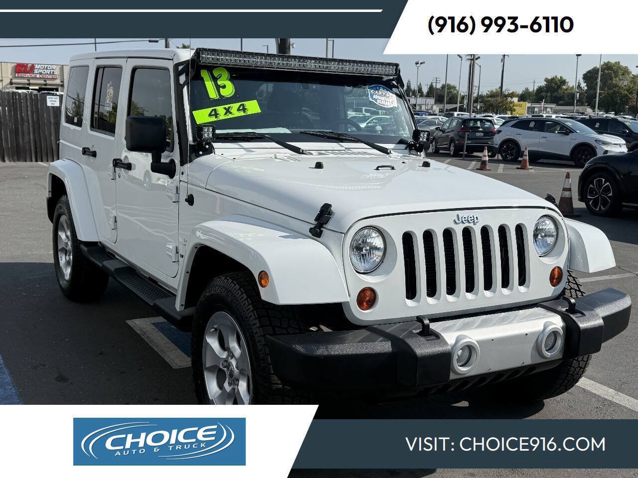 Used 2013 Jeep Wrangler Unlimited Sahara