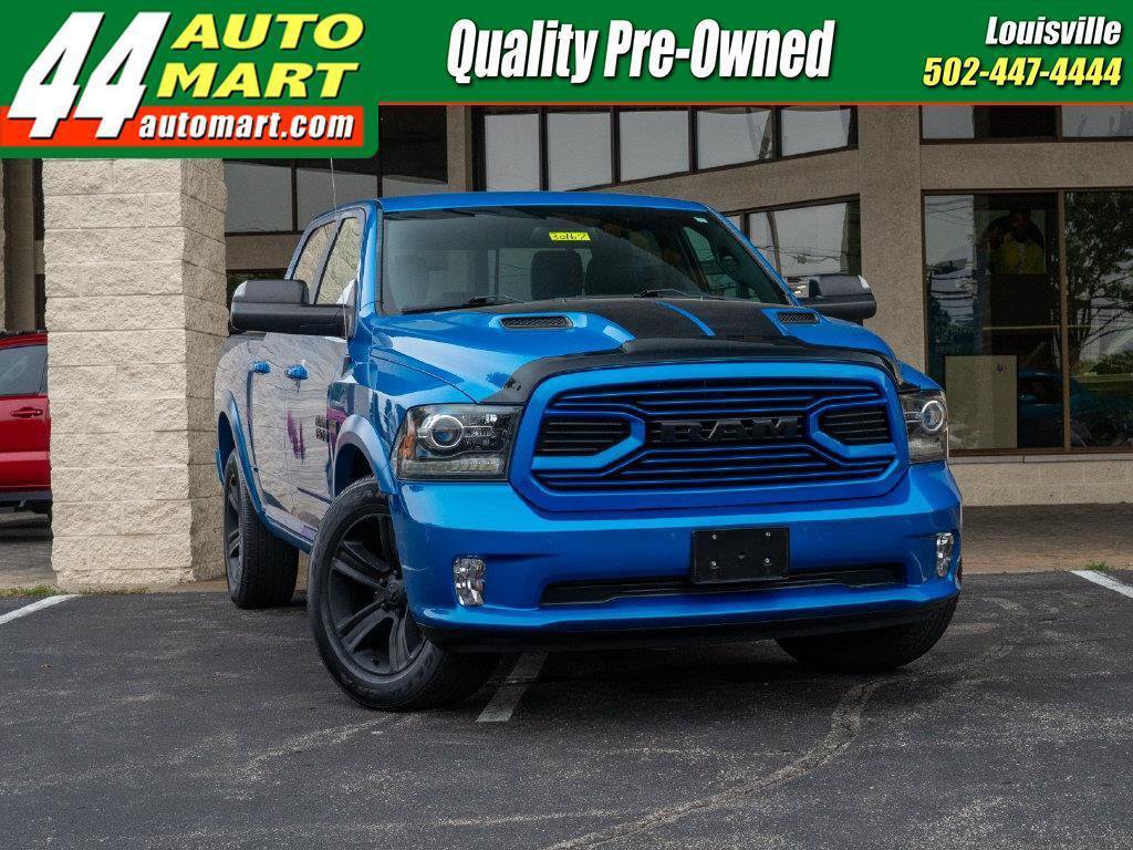 Used 2018 RAM 1500 Sport w/ Hydro Blue Sport Package AWD/4WD image 1