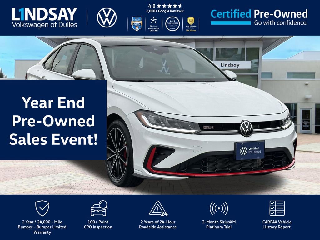 Certified 2025 Volkswagen Jetta GLI Autobahn image 1