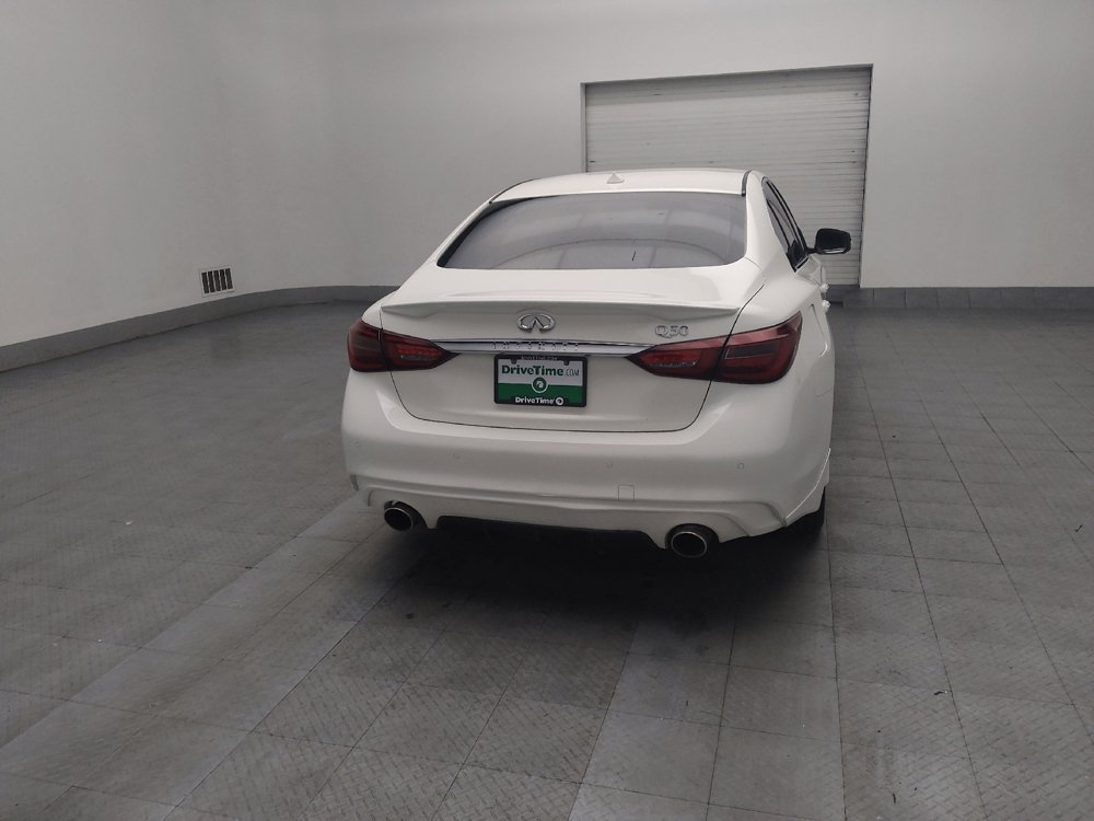Used 2021 INFINITI Q50 Luxe w/ Cargo Package image 7
