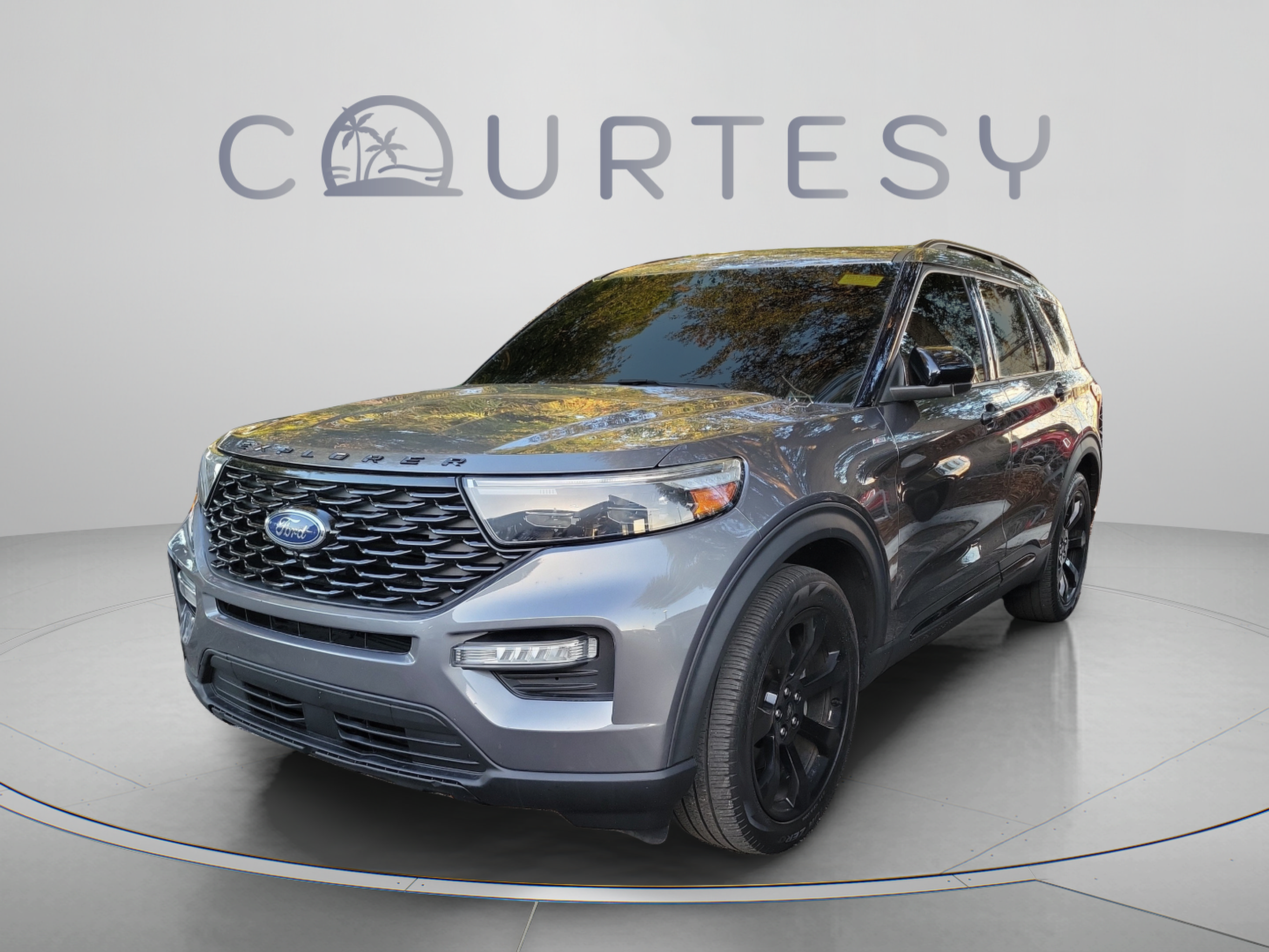 Used 2023 Ford Explorer ST-Line w/ Class IV Trailer Tow Package RWD image 19