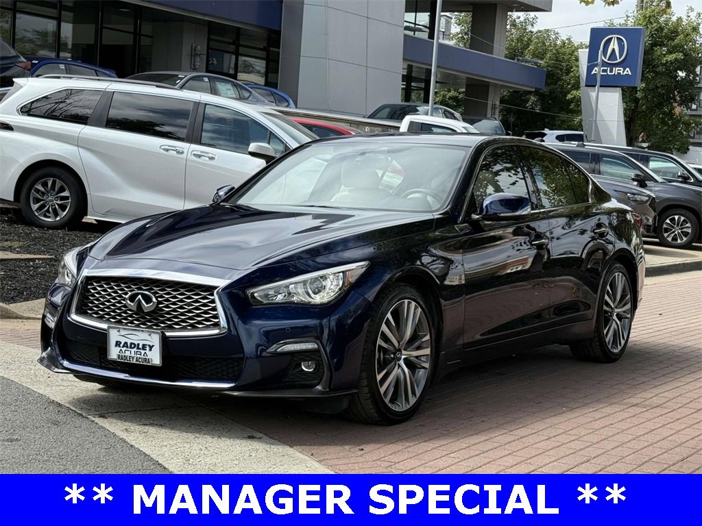 Used 2021 INFINITI Q50 Sensory w/ Cargo Package