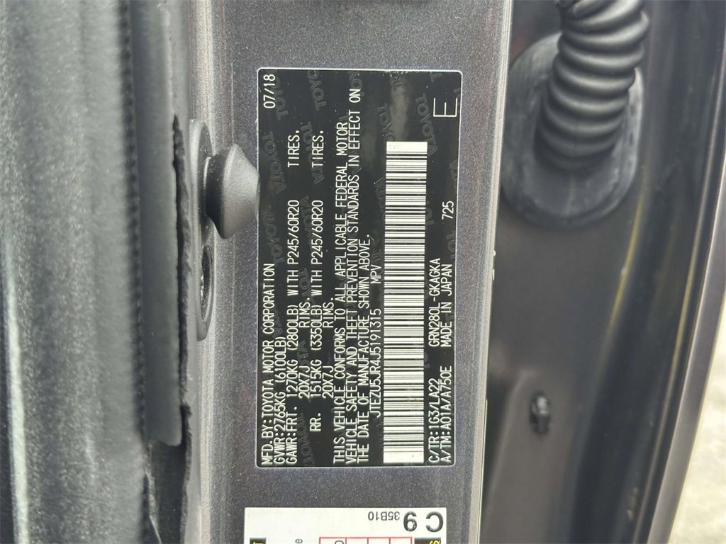 Certified 2018 Toyota 4Runner Limited image 27