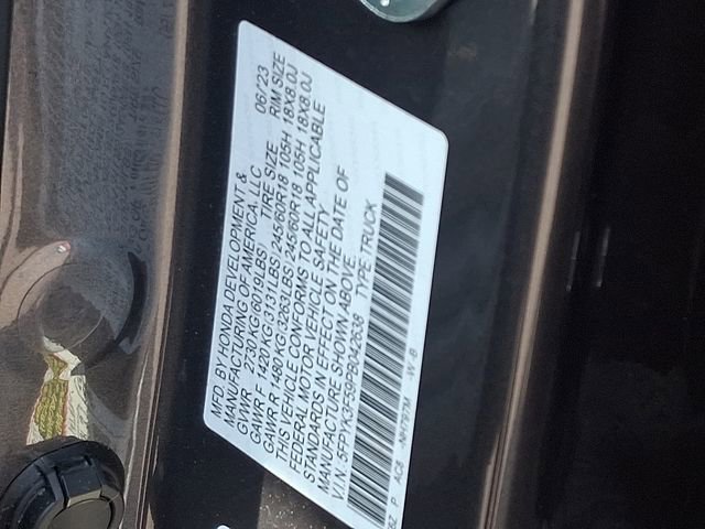 Certified 2023 Honda Ridgeline RTL image 28