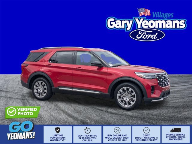 New 2026 Ford Explorer Platinum RWD image 1