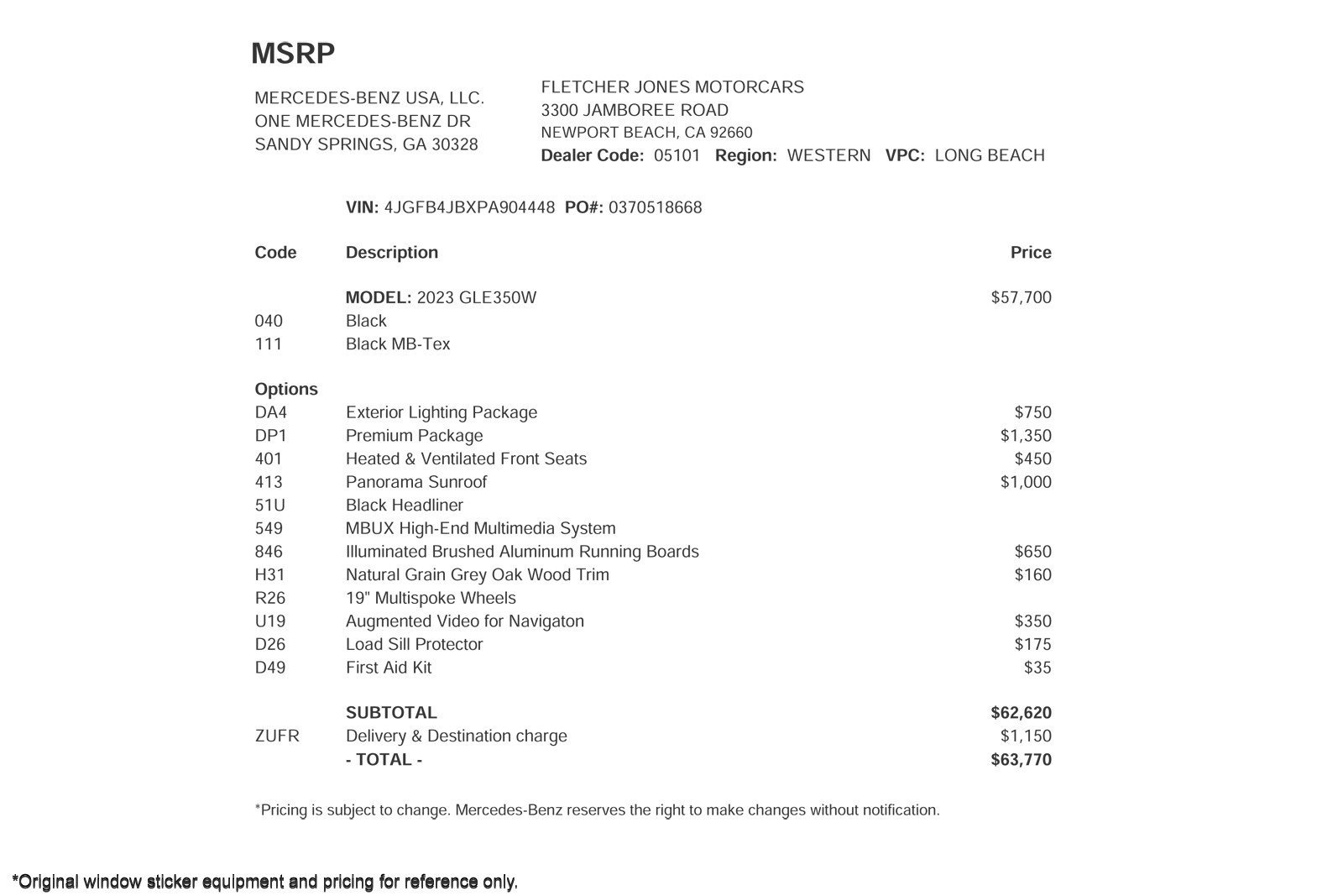 Certified 2023 Mercedes-Benz GLE 350 image 4