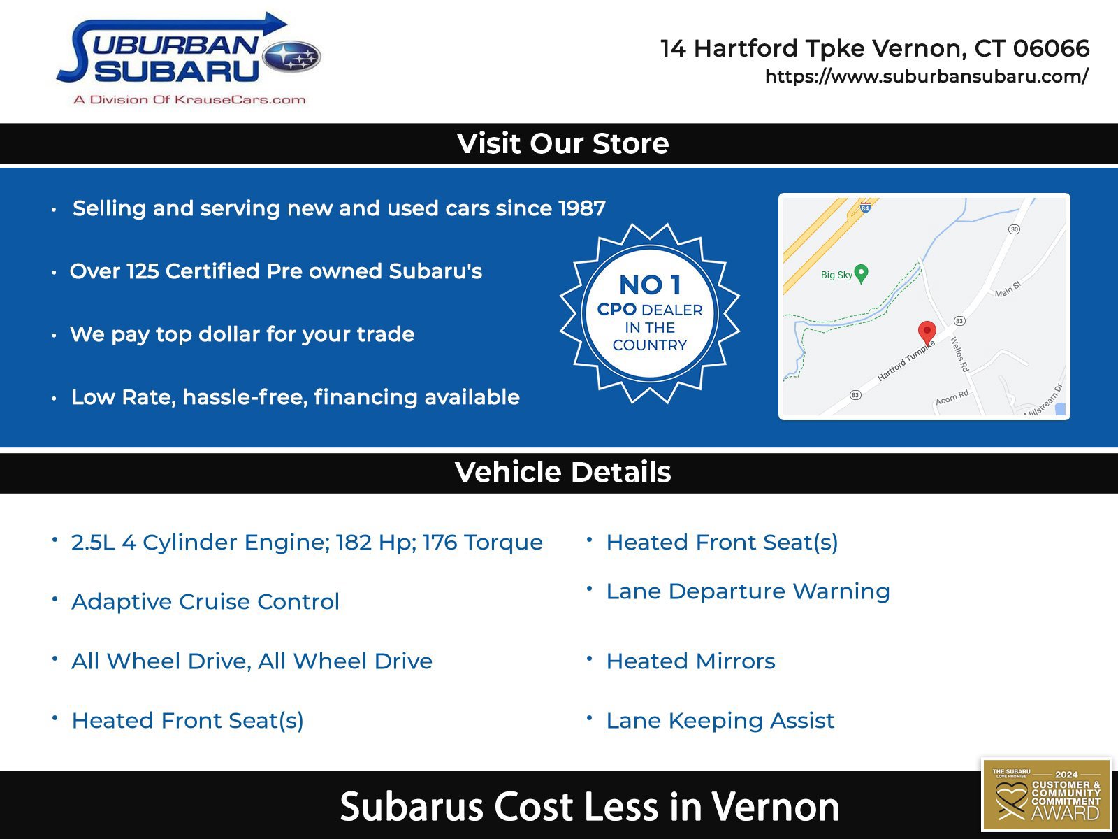 Certified 2025 Subaru Legacy Premium AWD/4WD image 3