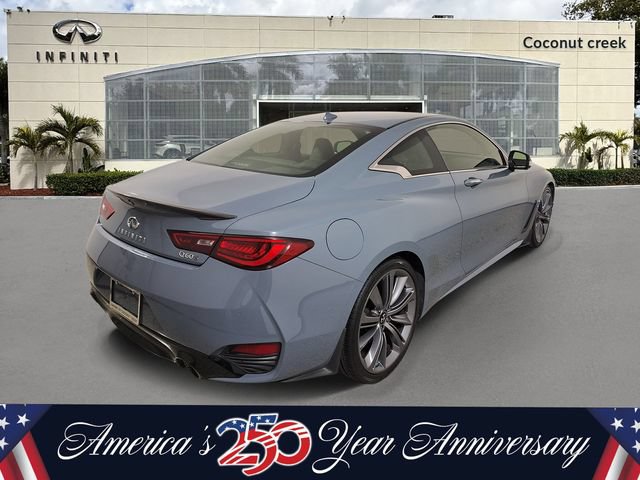 Used 2022 INFINITI Q60 Red Sport 400 w/ Carbon Fiber Package RWD image 4