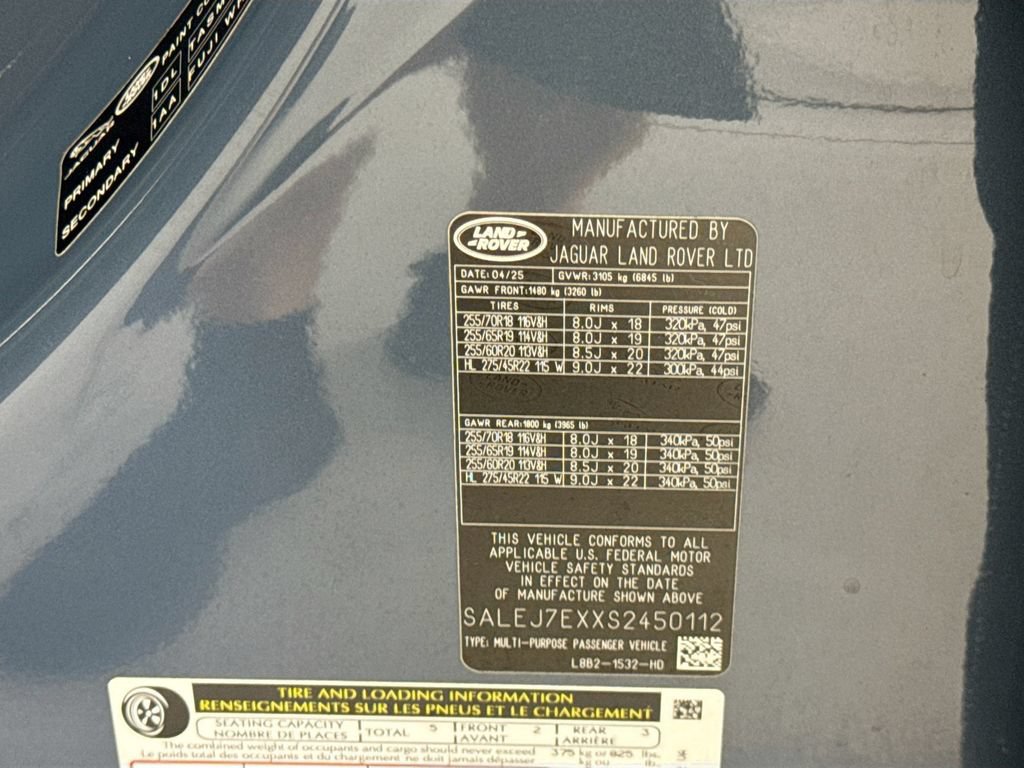 Certified 2025 Land Rover Defender 110 S AWD/4WD image 34