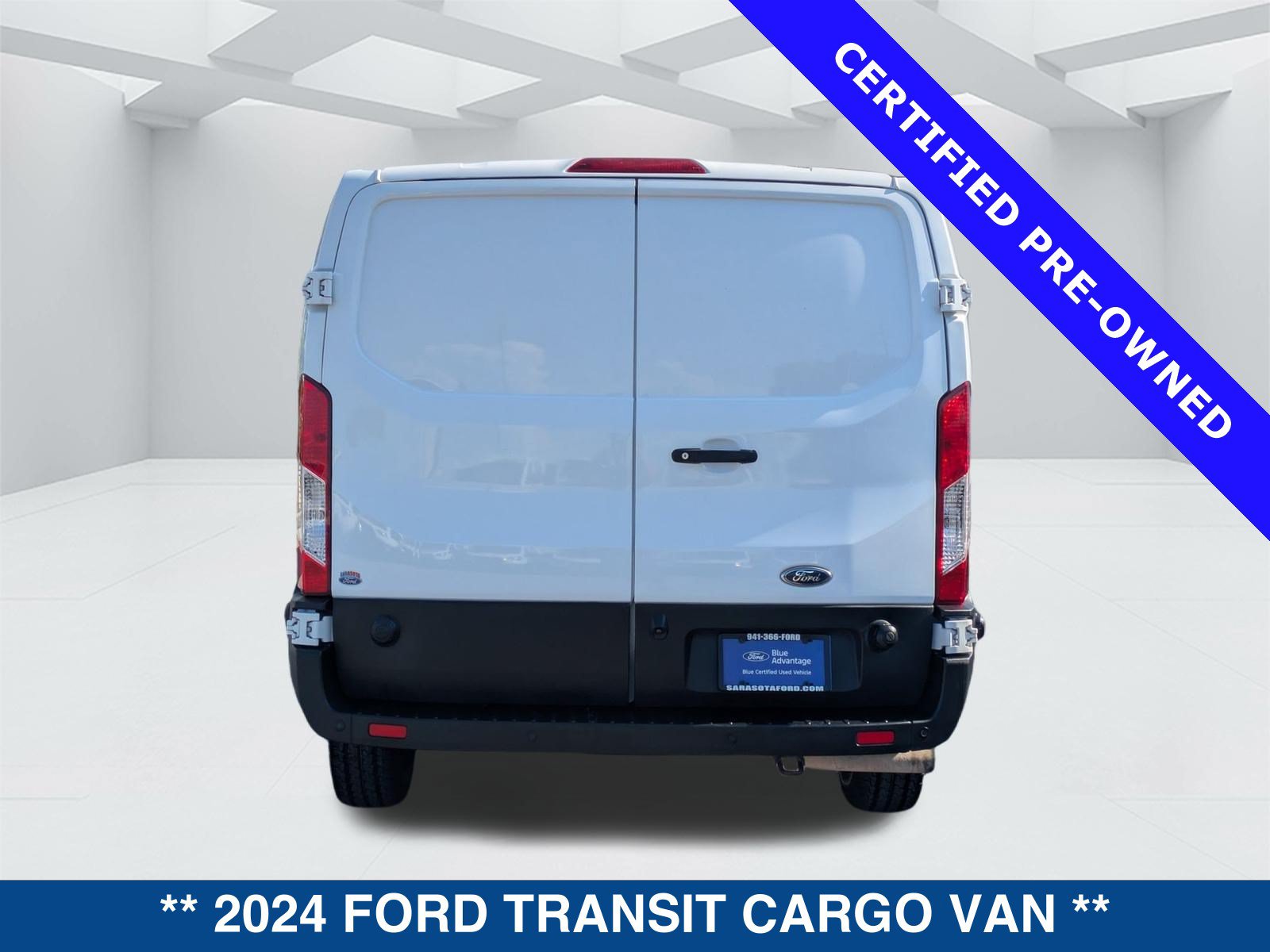 Certified 2024 Ford Transit 350 Low Roof w/ Load Area Protection Package RWD image 6