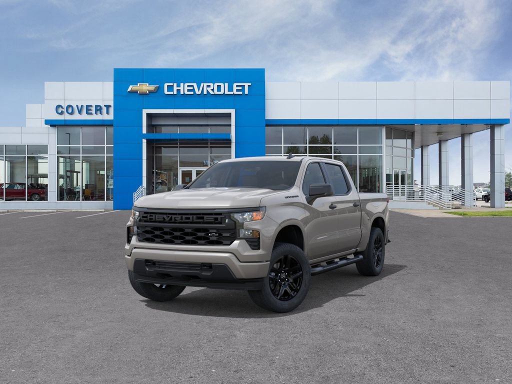 New 2026 Chevrolet Silverado 1500 Custom w/ Turbomax Blackout Package RWD image 8