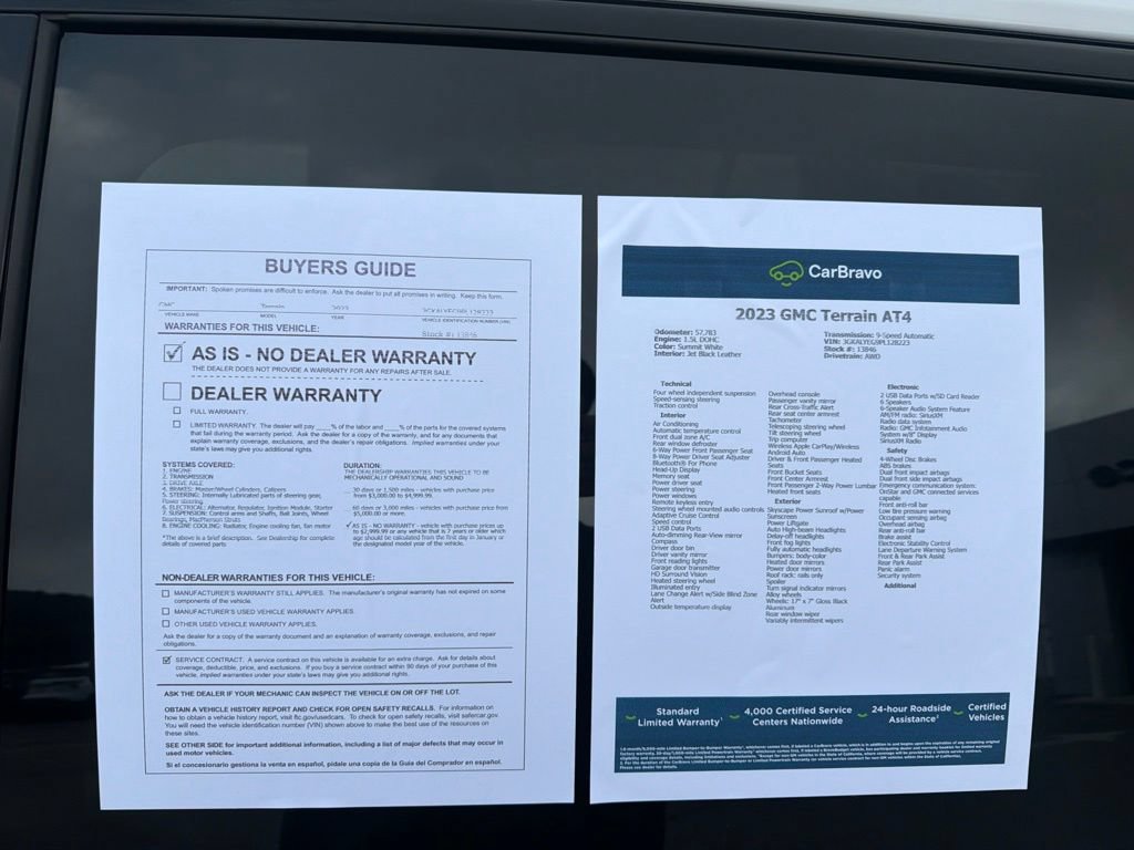 Certified 2023 GMC Terrain AT4 w/ Tech Package AWD/4WD image 17