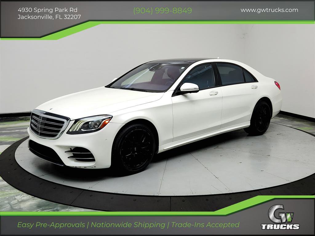 Used 2018 Mercedes-Benz S 450 4MATIC Sedan image 1