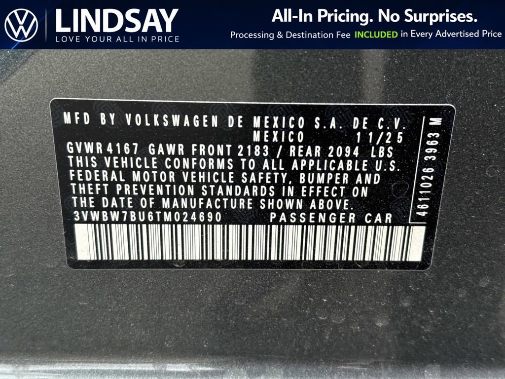 New 2026 Volkswagen Jetta Sport image 22