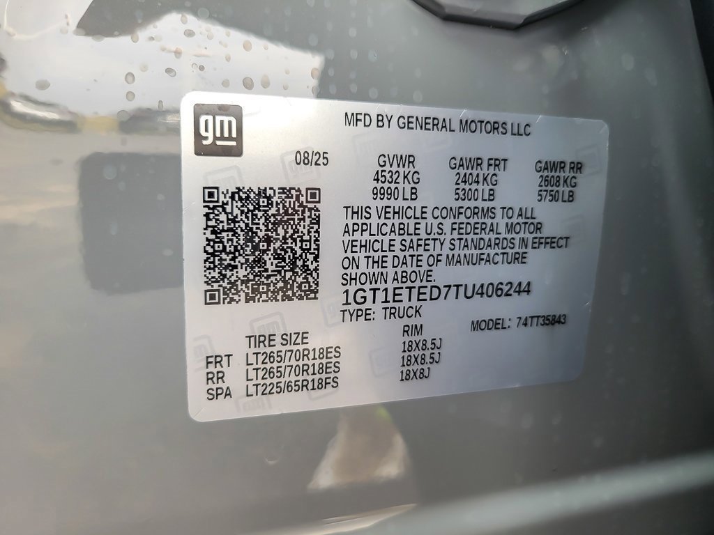 New 2026 GMC Sierra EV Elevation image 20