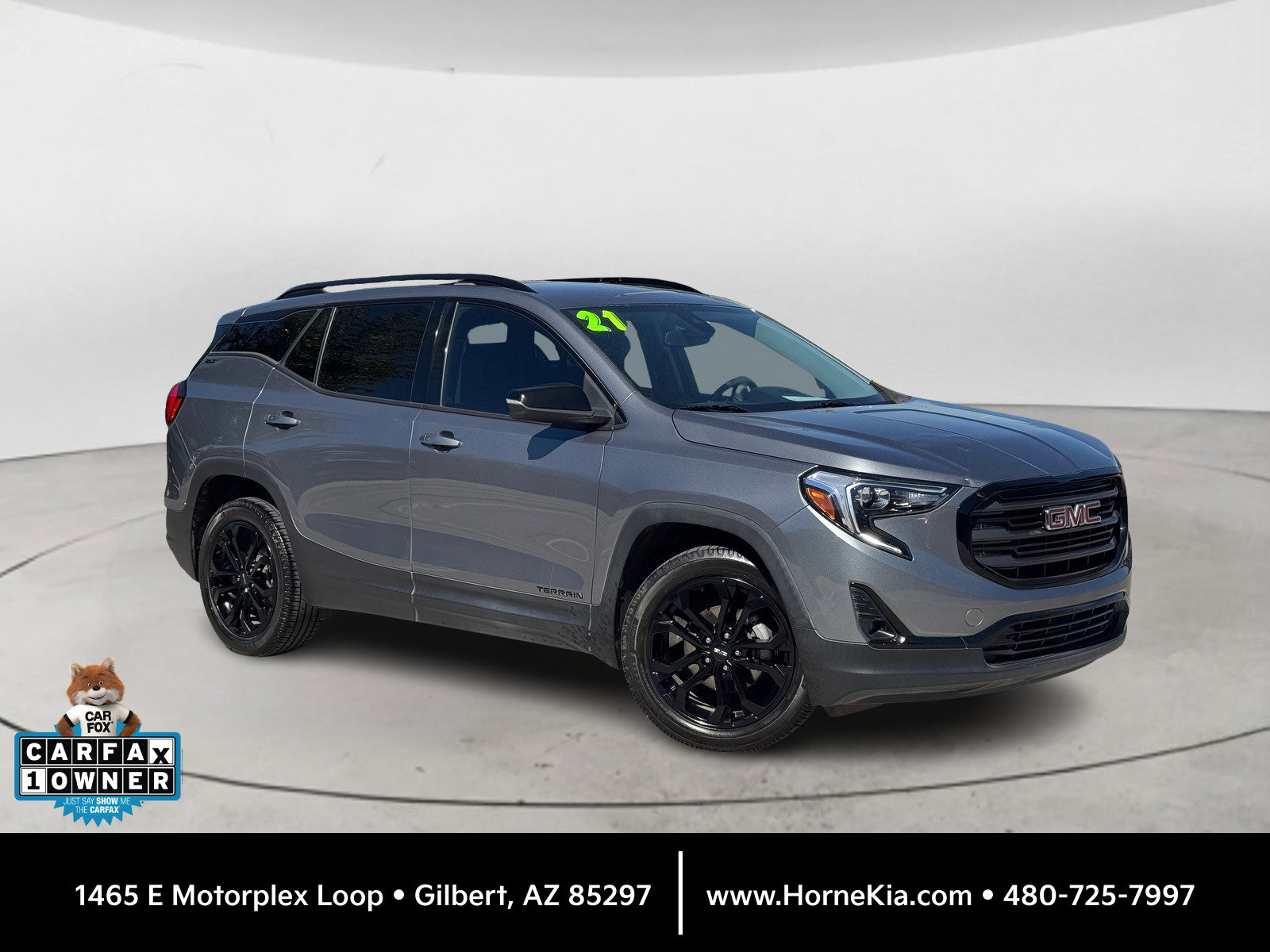 Used 2021 GMC Terrain SLT w/ Infotainment Package II image 1