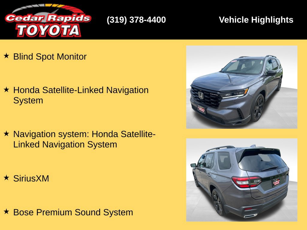 Used 2025 Honda Pilot Black Edition image 29