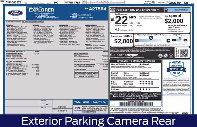 Certified 2023 Ford Explorer XLT w/ Equipment Group 202A AWD/4WD image 9