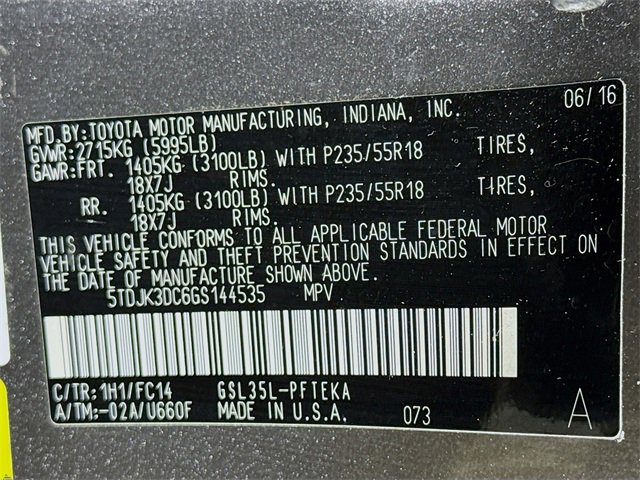 Used 2016 Toyota Sienna LE image 16