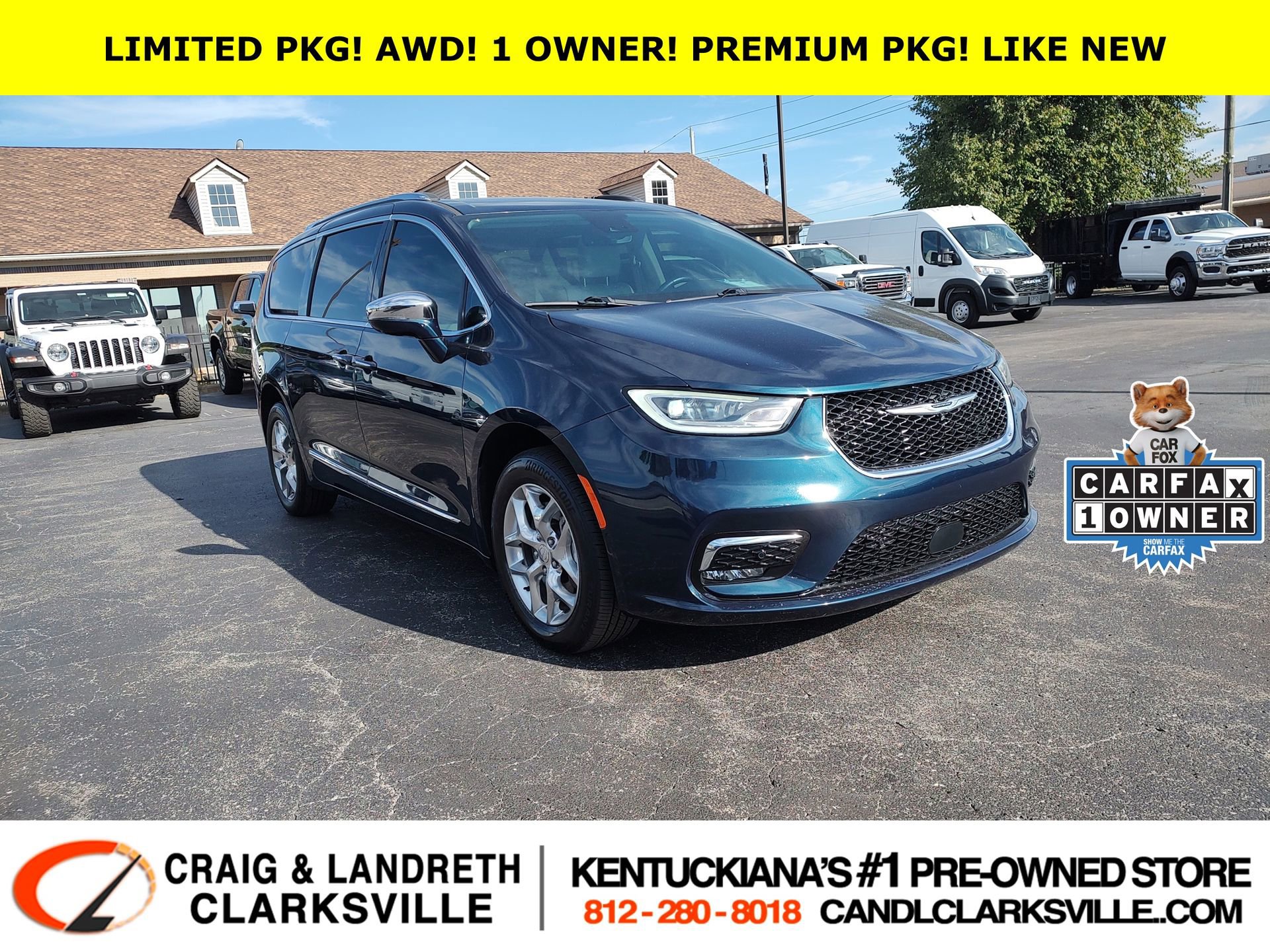 Used 2021 Chrysler Pacifica Limited w/ Premium & Safety Sphere Group