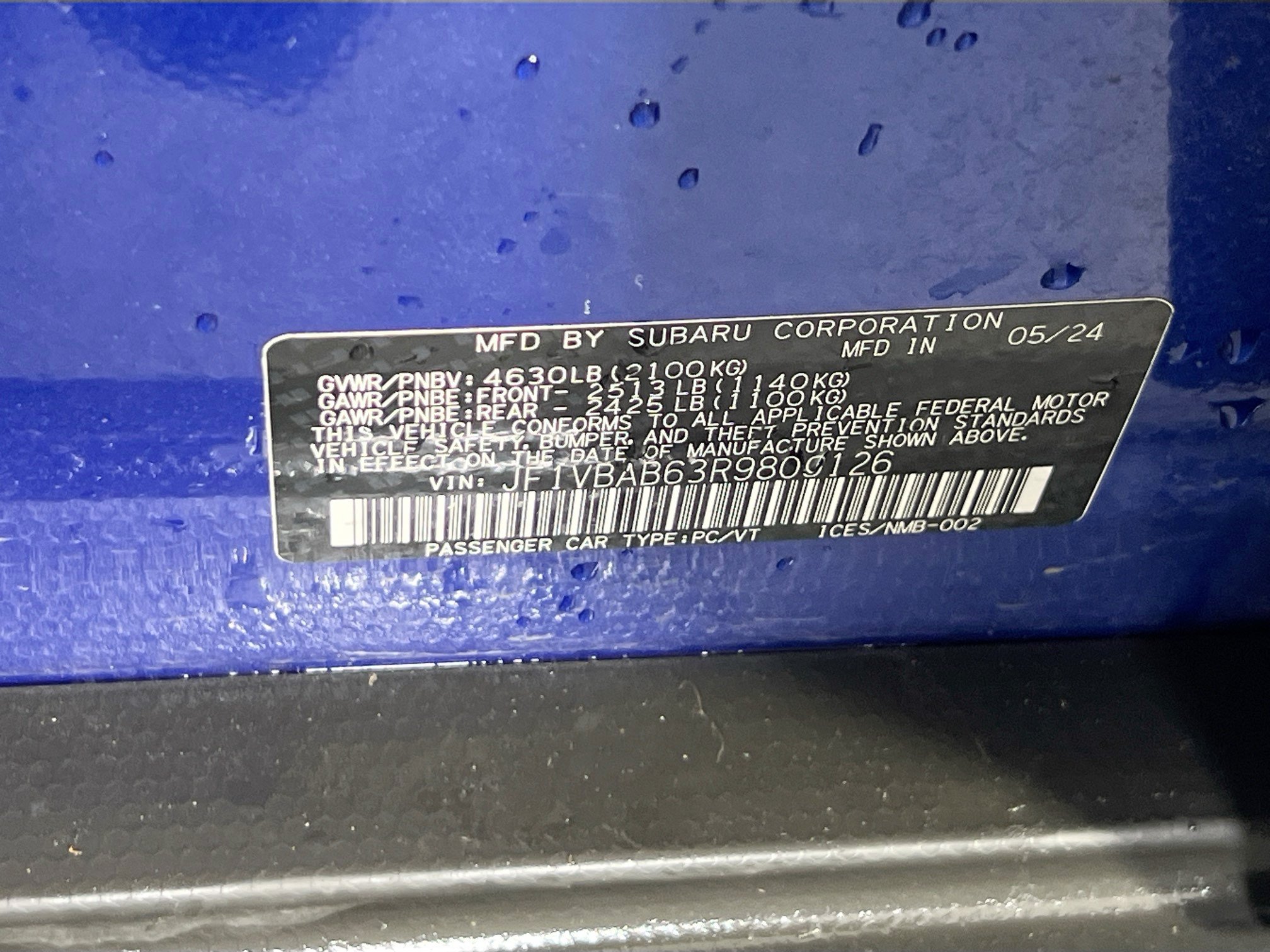 Used 2024 Subaru WRX AWD/4WD image 29