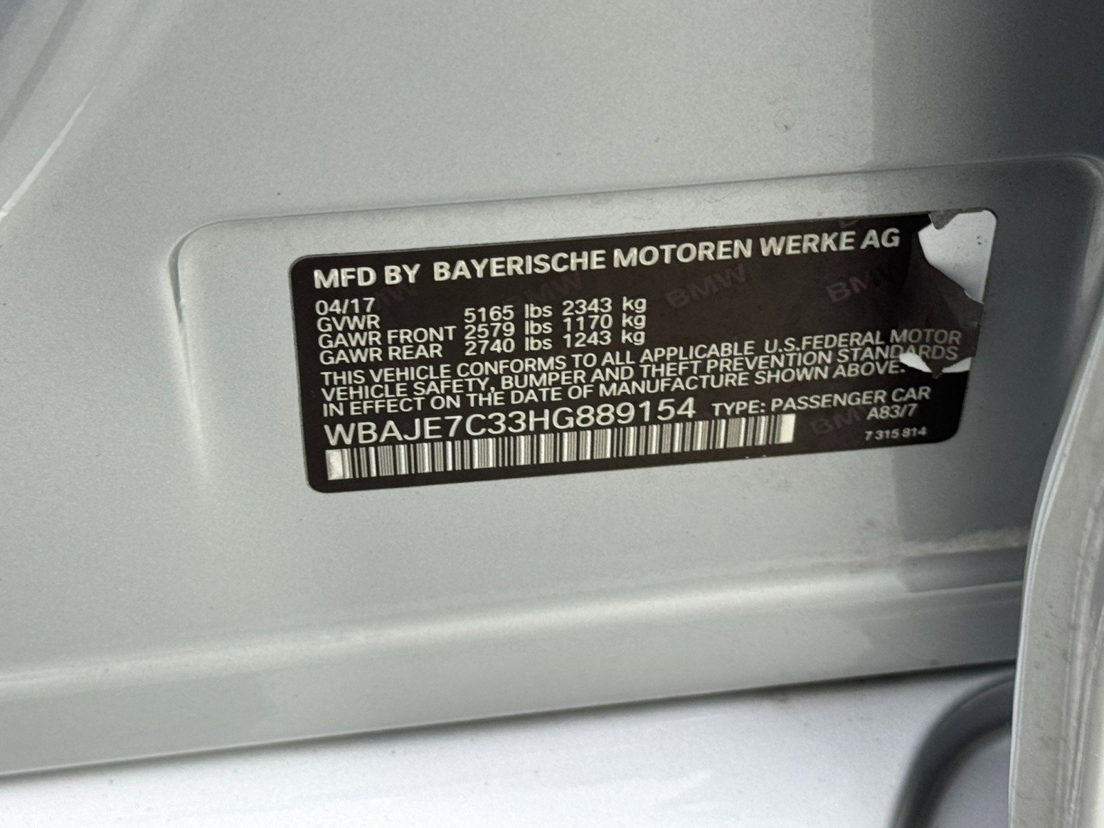 Used 2017 BMW 540i xDrive image 47