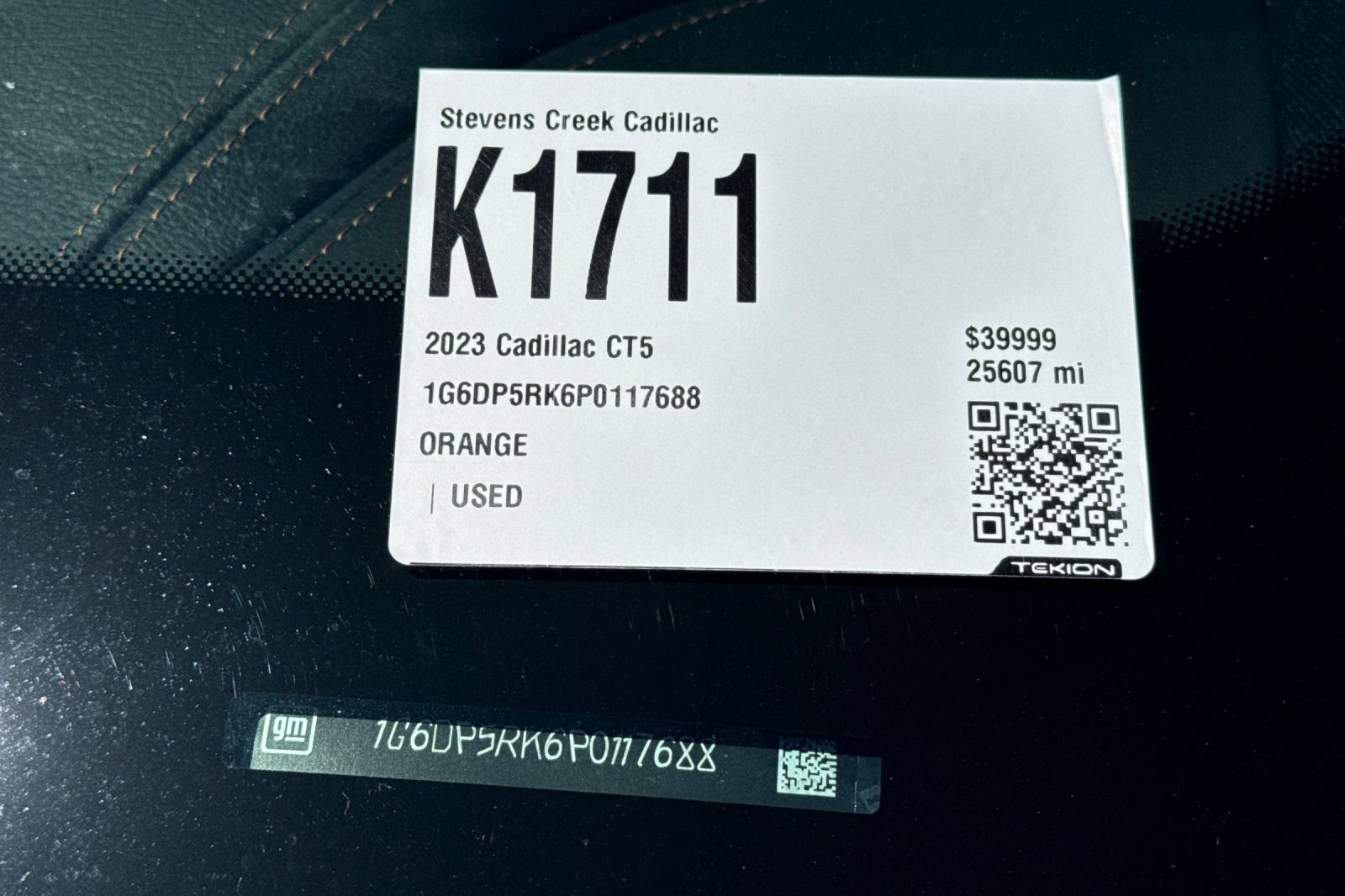 Certified 2023 Cadillac CT5 Sport RWD image 53