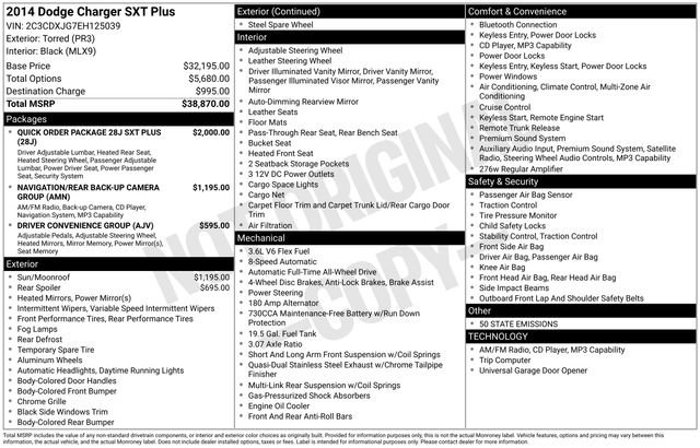 Used 2014 Dodge Charger SXT Plus image 13