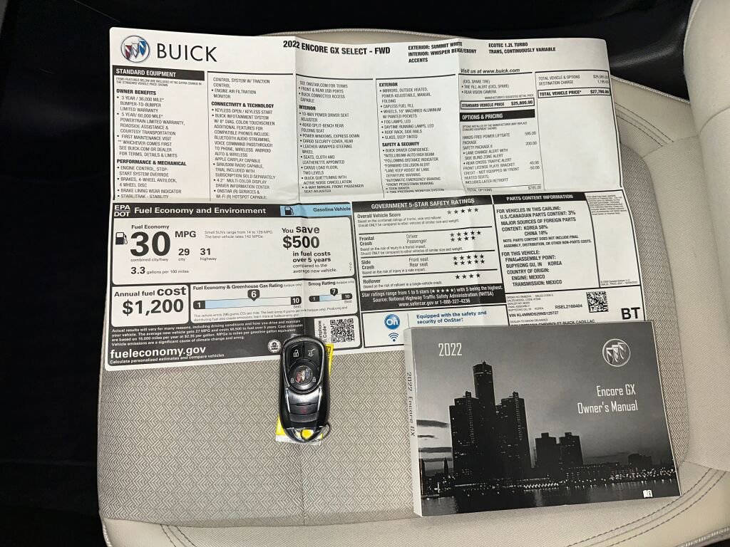 Certified 2022 Buick Encore GX Select image 4