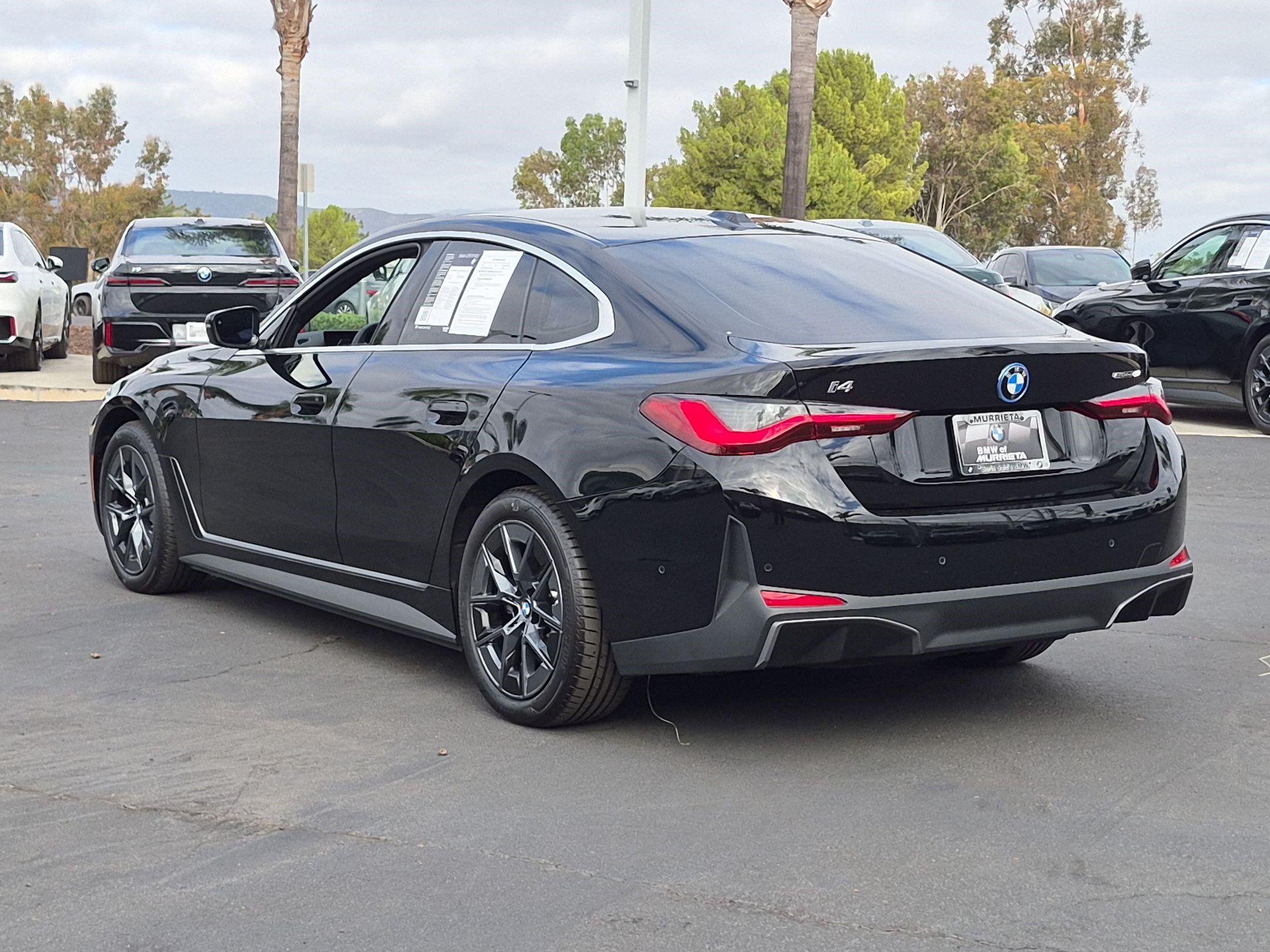 Certified 2025 BMW i4 eDrive40 w/ Parking Assistance Package RWD image 8