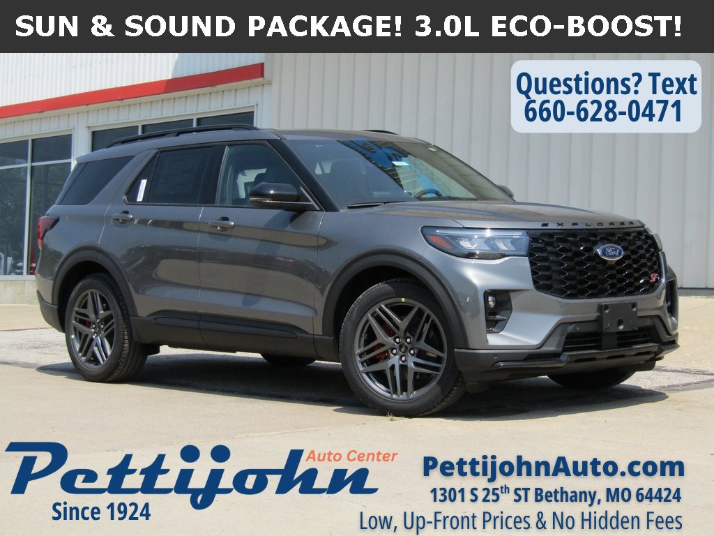 New 2025 Ford Explorer ST w/ Sun And Sound Package