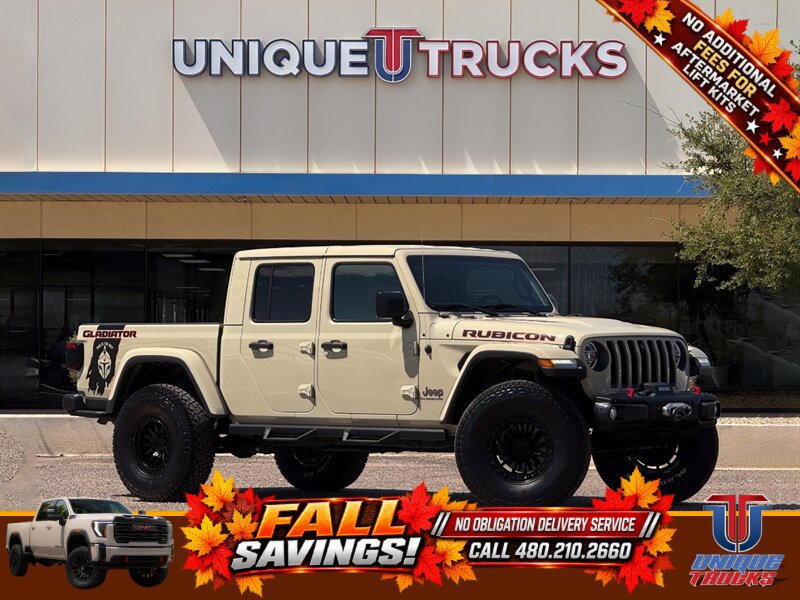 Used 2022 Jeep Gladiator Rubicon w/ LED Lighting Group AWD/4WD image 1