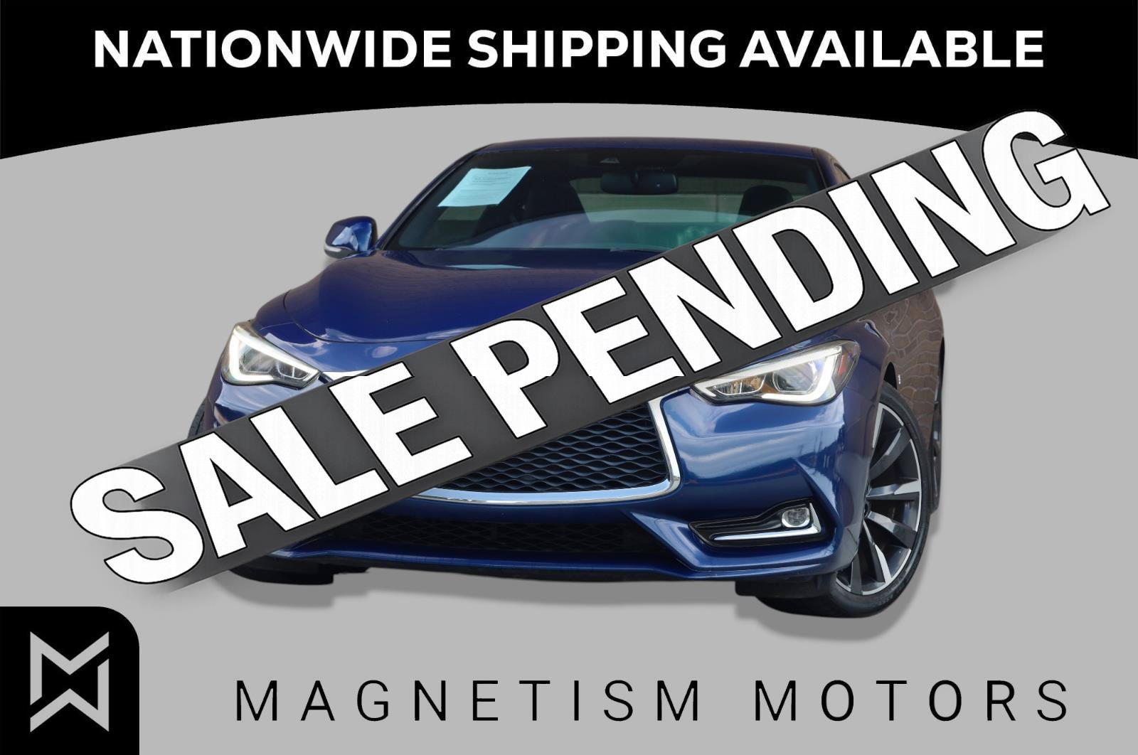 Used 2019 INFINITI Q60 3.0t Luxe w/ Cargo Package RWD image 1