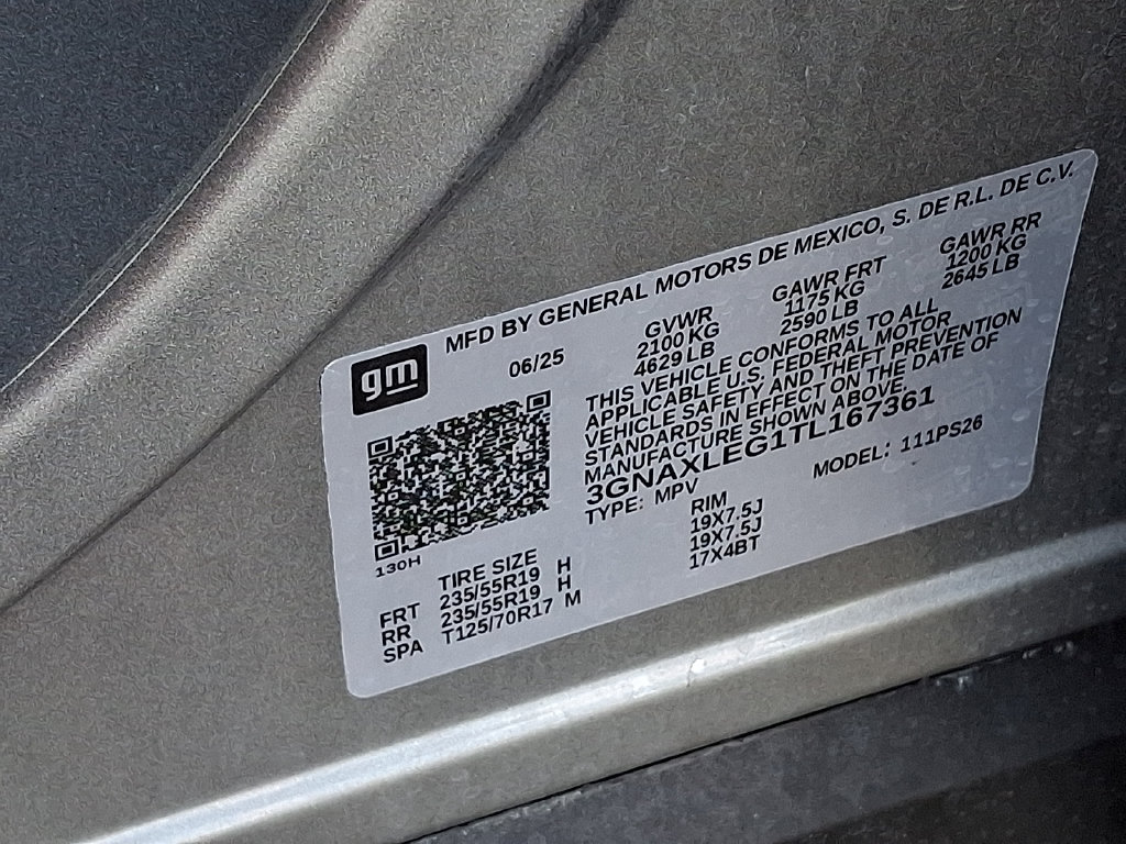 Certified 2026 Chevrolet Equinox RS FWD image 26