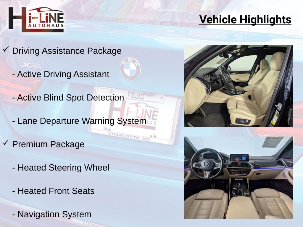 Used 2019 BMW X3 M40i w/ Premium Package image 12