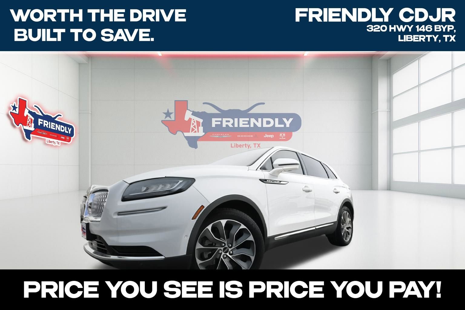 Used 2022 Lincoln Nautilus Reserve w/ Equipment Group 201A FWD image 1