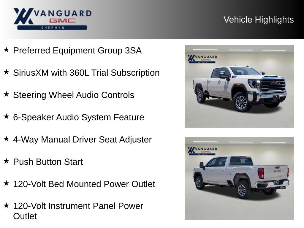 Used 2026 GMC Sierra 3500 SLE w/ Snow Plow Prep/Camper Package AWD/4WD image 11