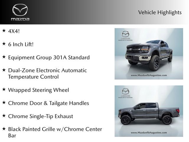 Used 2025 Ford F150 XLT w/ Equipment Group 301A Standard AWD/4WD image 4