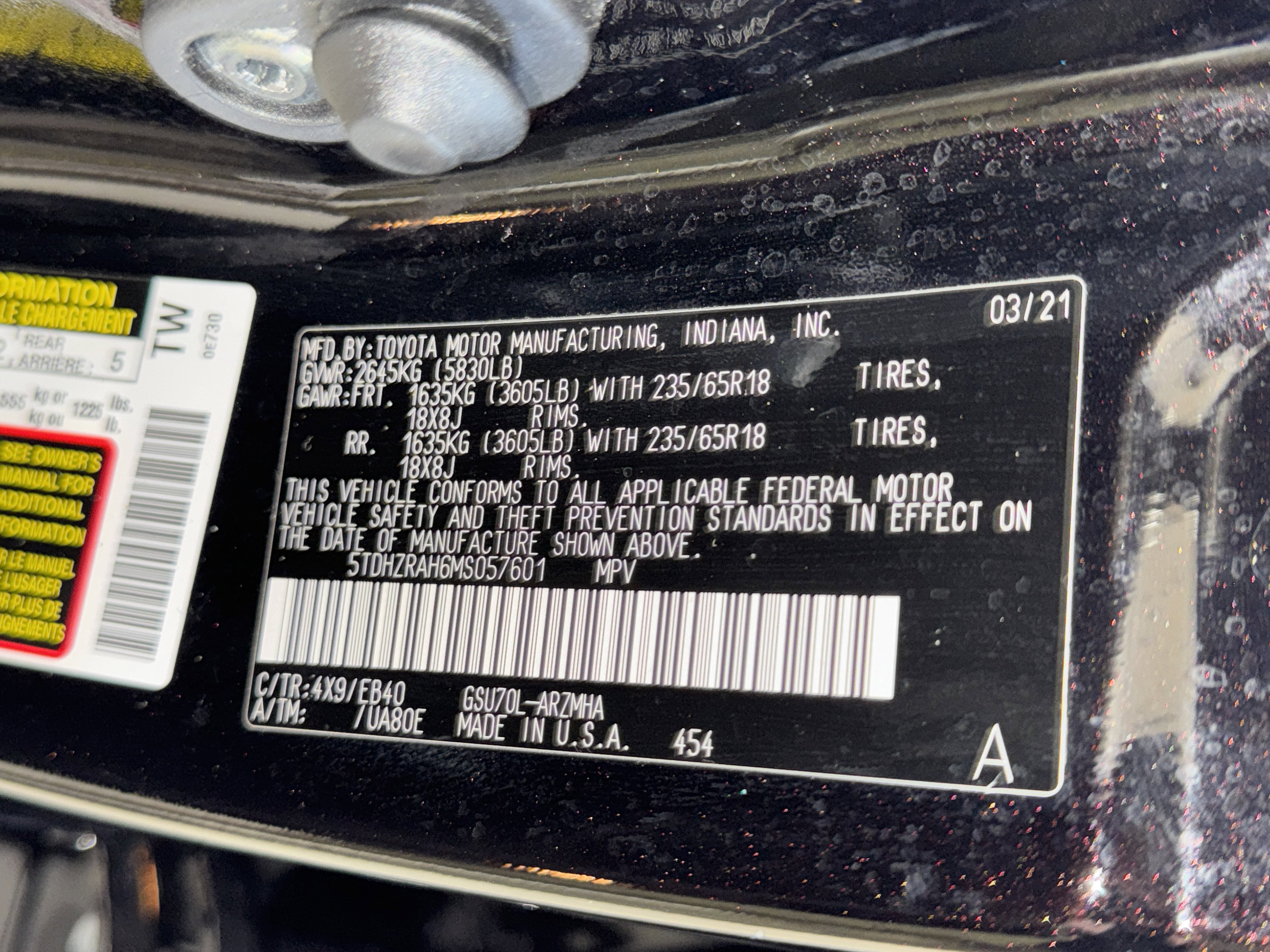 Used 2021 Toyota Highlander XLE image 40