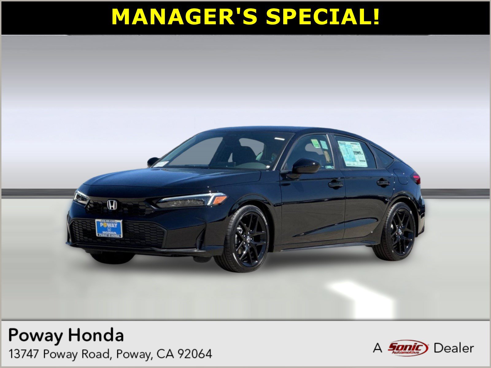 New 2026 Honda Civic Sport image 1