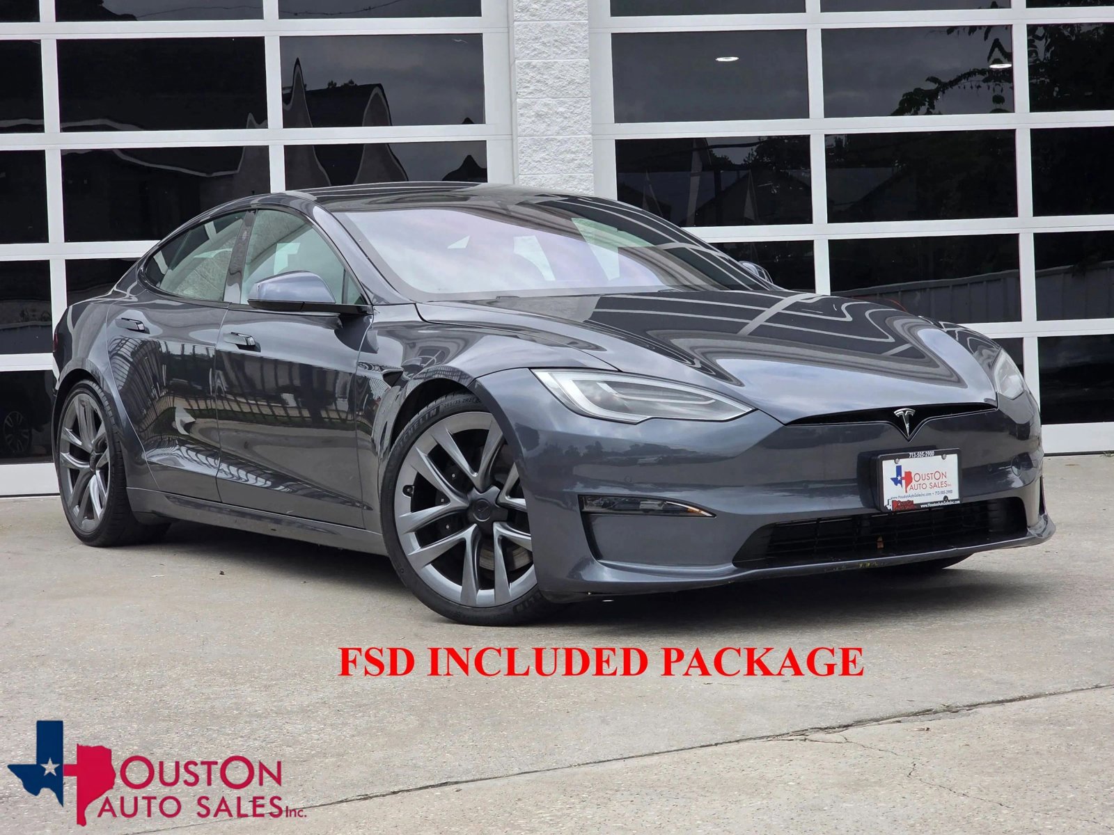 Used 2021 Tesla Model S Long Range AWD/4WD image 1