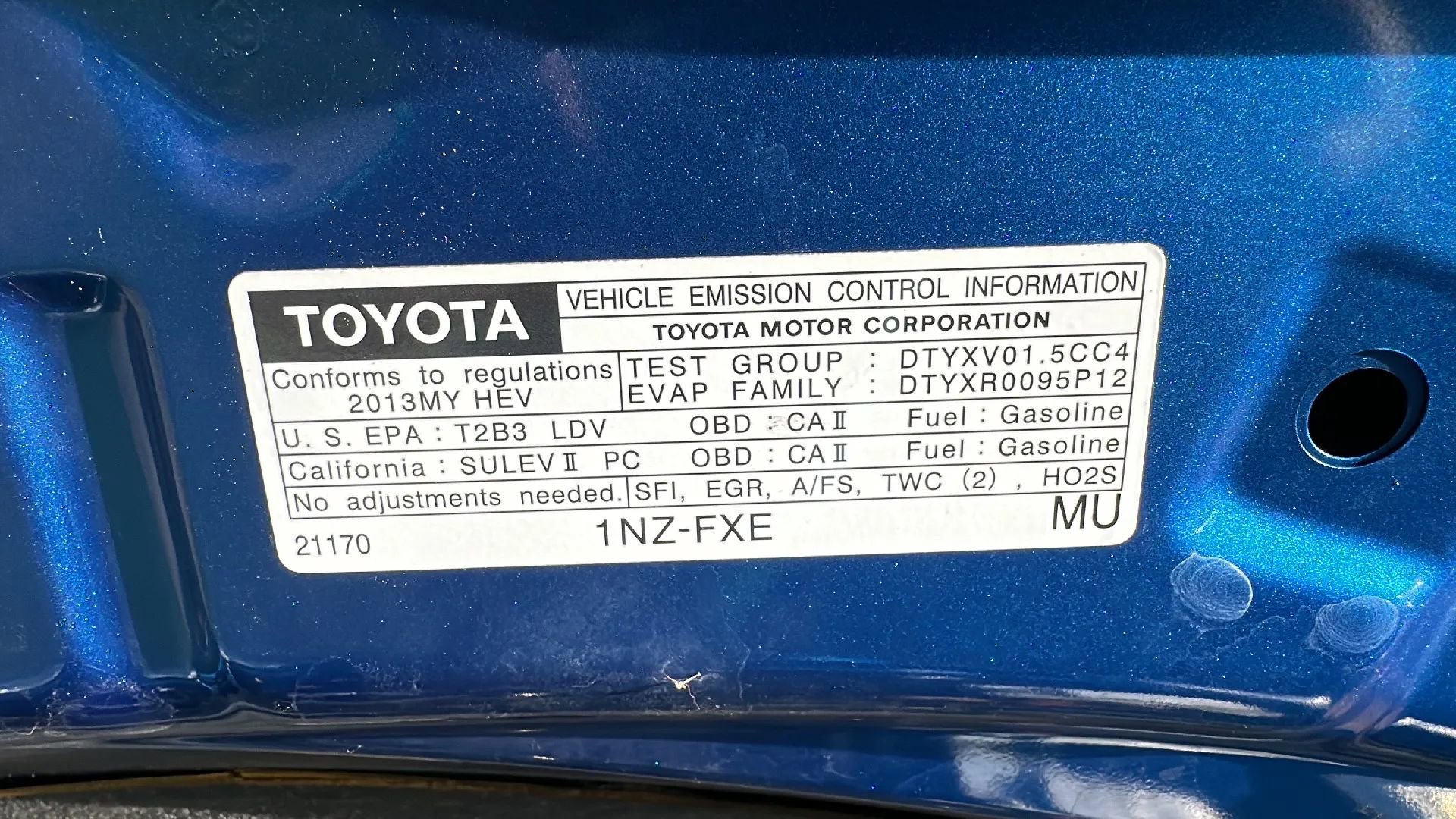 Used 2013 Toyota Prius C Two FWD image 10