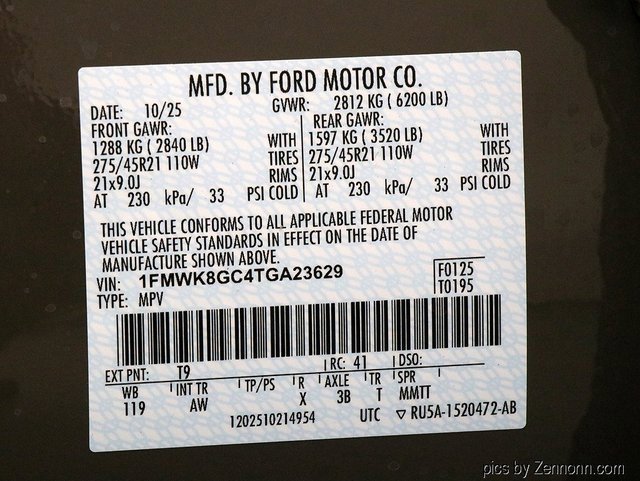 New 2026 Ford Explorer ST w/ Sun And Sound Package image 26