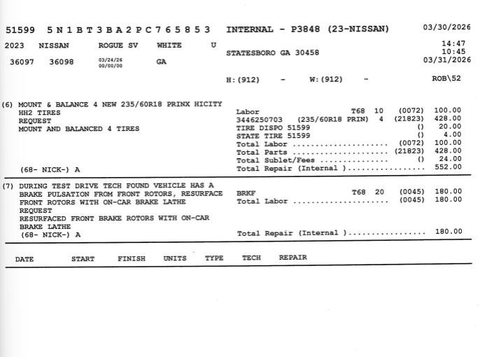 Used 2023 Nissan Rogue SV image 17