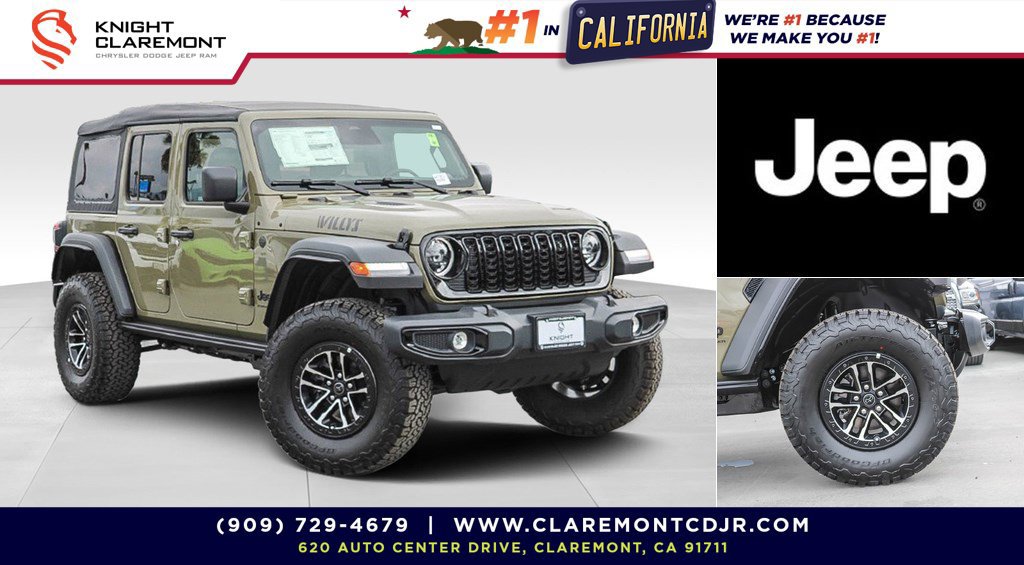 New 2026 Jeep Wrangler Unlimited Sport AWD/4WD 360° Tour