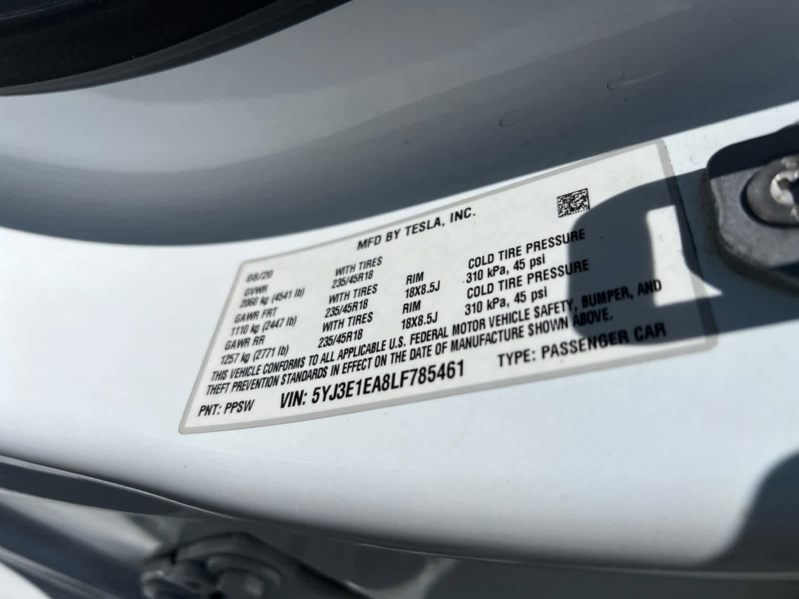 Used 2020 Tesla Model 3 Standard Range Plus RWD image 17