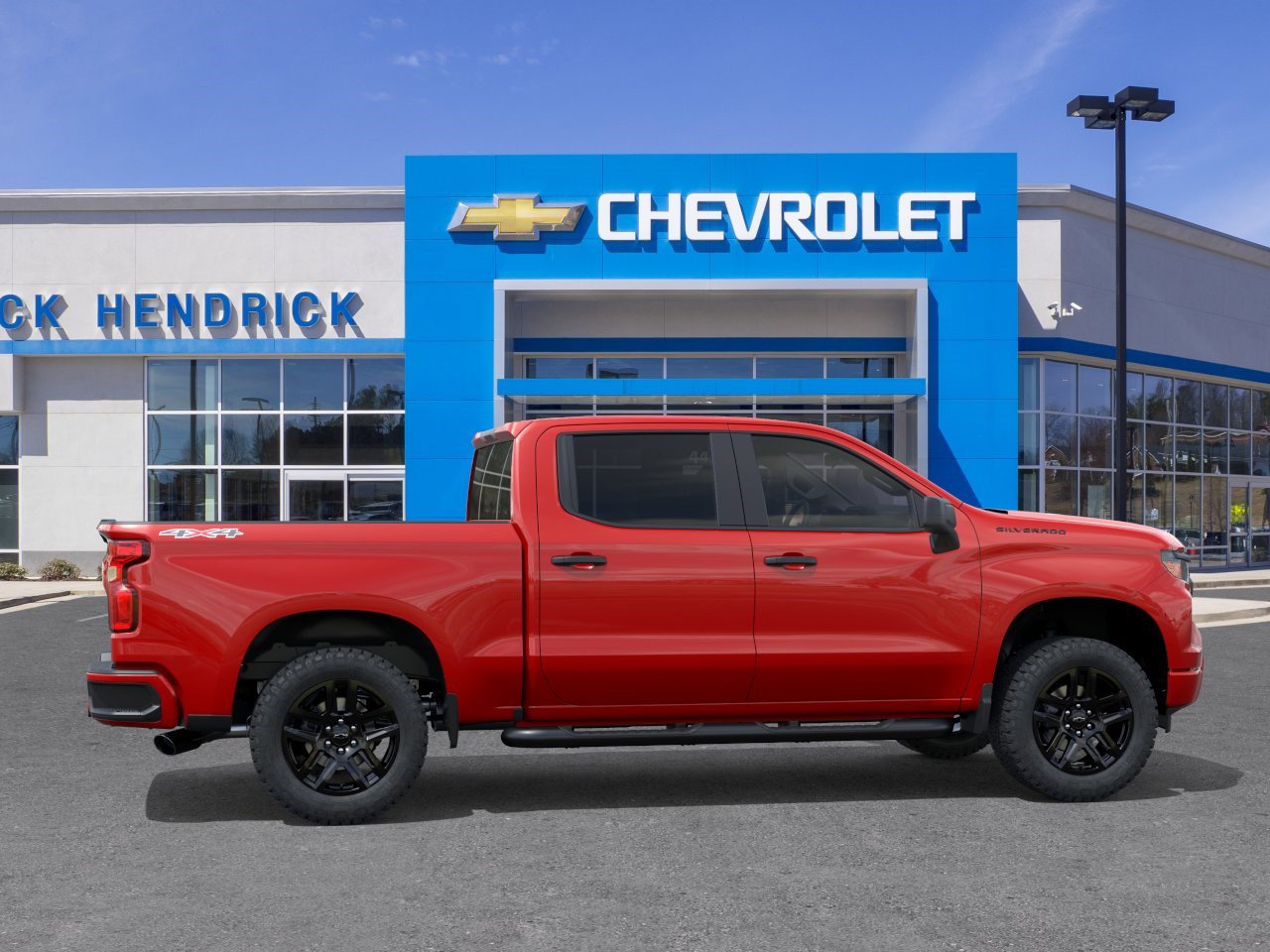 New 2026 Chevrolet Silverado 1500 Custom w/ Turbomax Blackout Package AWD/4WD image 7